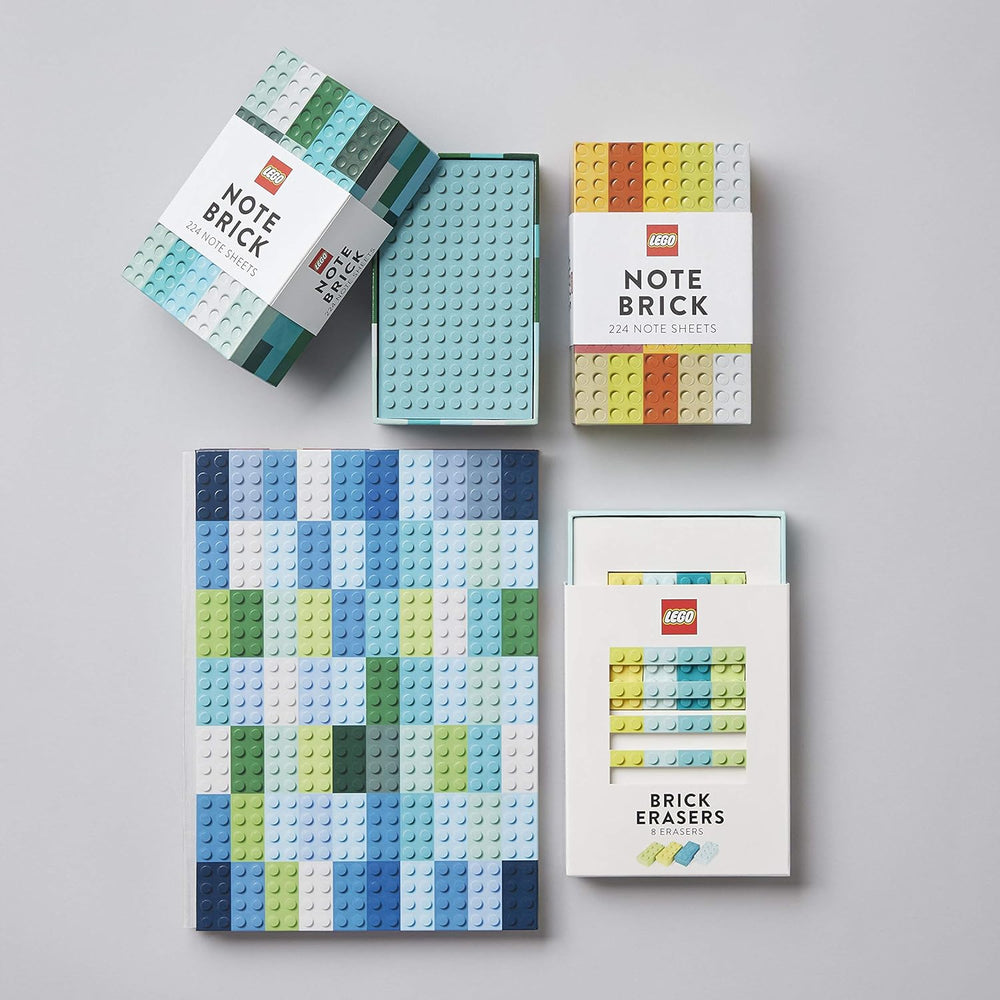 LEGO® Note Brick (modro-zelená): 224 listů s poznámkami (LEGO x Chronicle Books)