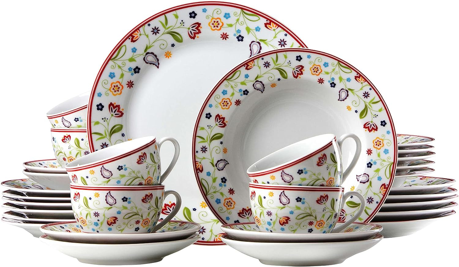 Ritzenhoff & Breker Kaffeeservice Doppio Shanti, 18-Teilig sady nádobí Naty Shop Kombiservice