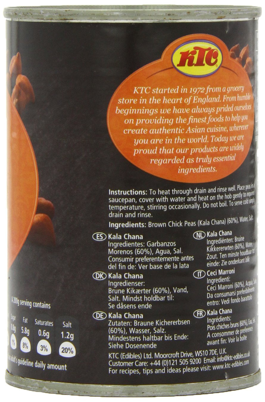 - Hnědá cizrna (konzerva), balení 12 ks (12 x 400 g)