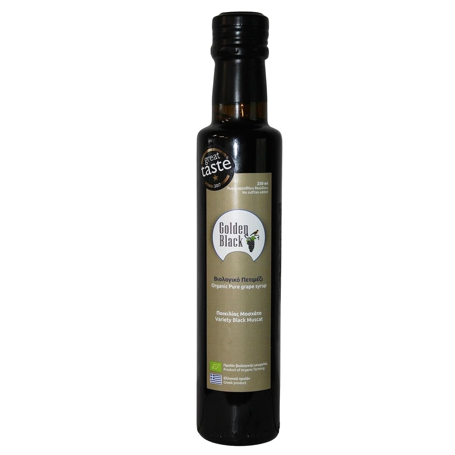 Řecké bio černé rozinky - rybíz, balení 3 x 200 gramů Naty Shop dehydratované produkty Hroznový sirup
