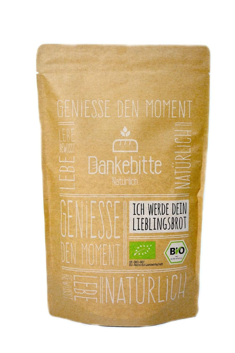 Amestec organic de copt pâine „dovleac spelta” - aprox. 850 grame pâine Bucatarie Naty Shop