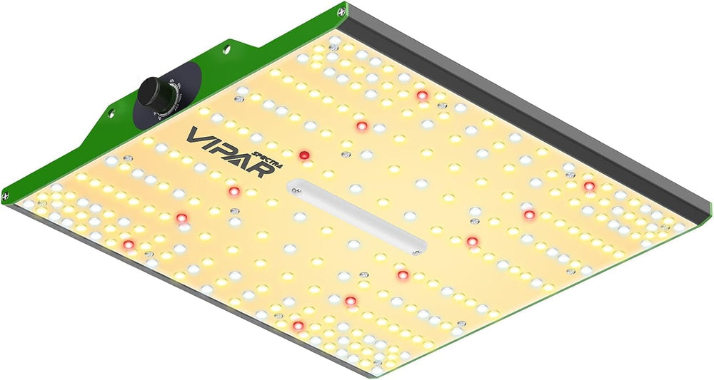 VIPARSPECTRA P1000 LED Grow Light Full Spectrum 2024 LED Grow Light 0%-100% Stmívatelné pro skleníky Pokojové rostliny Sazenice Zelenina Květiny Pěstovací stany 60x60cm a 80x80cm