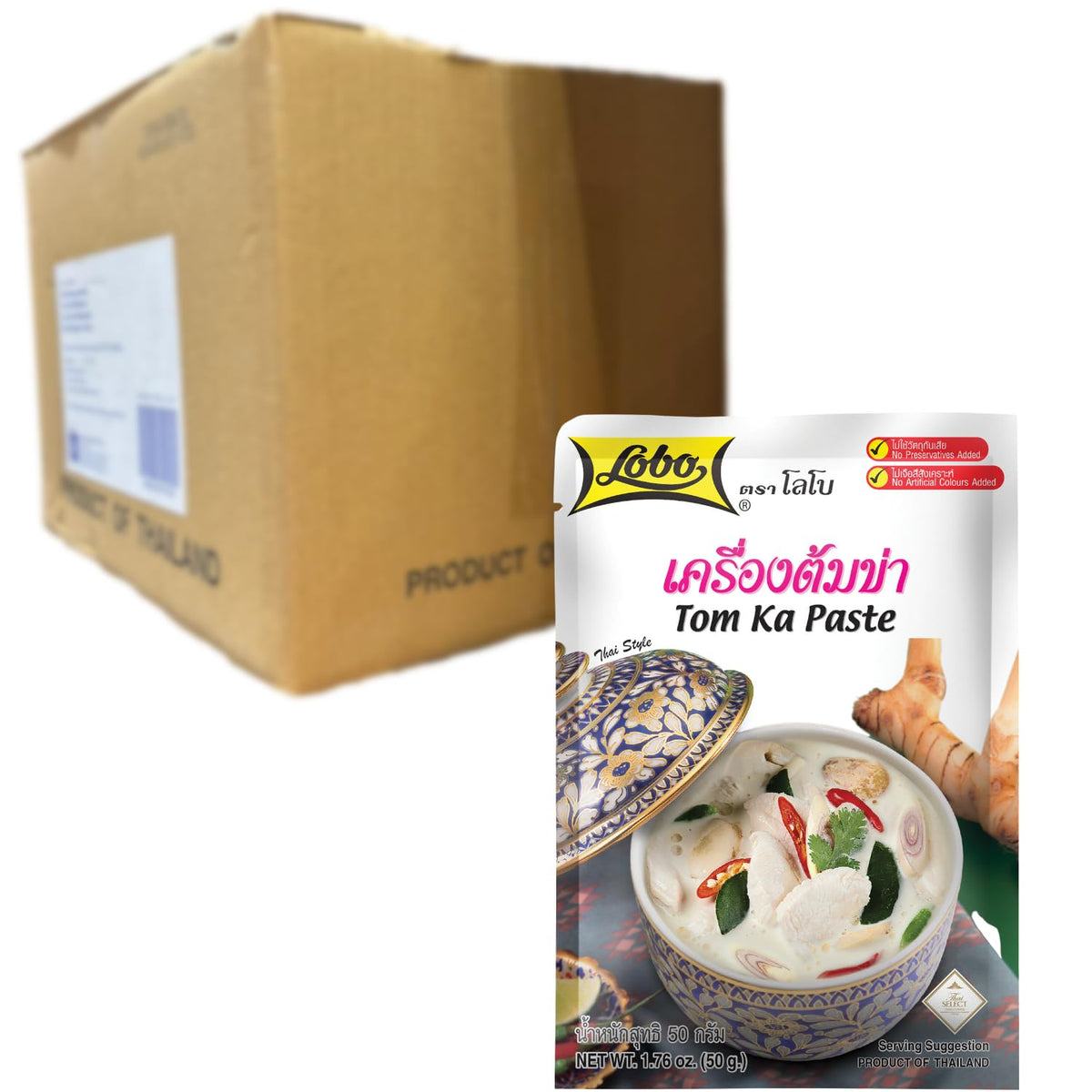 Asia-In – Tom Kha Paste, 12er pack (12 X 50 GR)