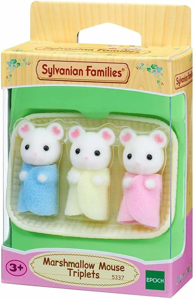 Sylvanian Families L5337 Marshmallow Mouse Triplets - Figurky domečku pro panenky Naty Shop Dolls Výchozí název