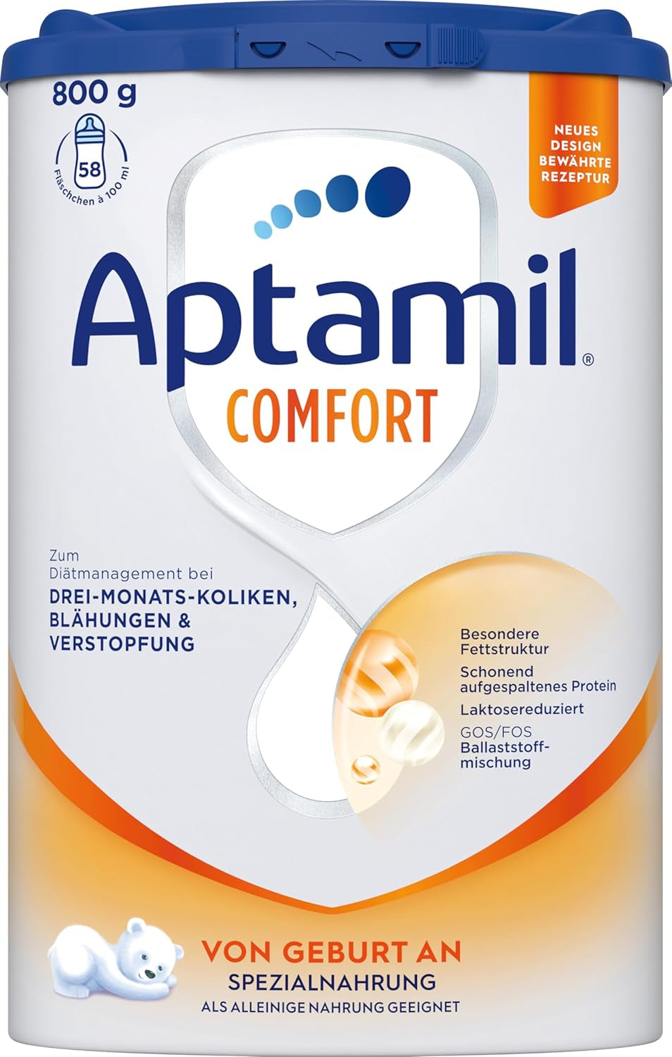 Aptamil Comfort - Speciální složení od narození - 1 x 800 g