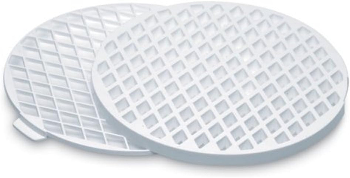 Formă de tăiat tort clasic, albă, dimensiuni Ø 30 cm