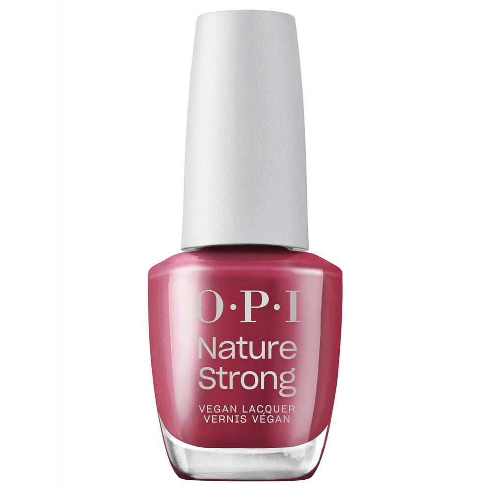 OPI Nature Strong Red and Orange Shades - dlouhotrvající lak na nehty s inovativním veganským složením s přírodními přísadami - pro zářivé nehty