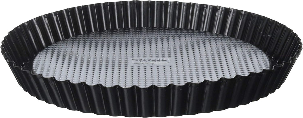 ORIGINAL KAISER Classic Obstbodenform 28 Cm, Obstkuchenform, Gleichmäßige Bräunung & Classic Mini Torteletts 6 Stück, Tartelette Förmchen 10 Cm, Tarteform Klein, Tortelettförmchen Antihaftbeschichte Formy a plechy na pečení Naty Shop