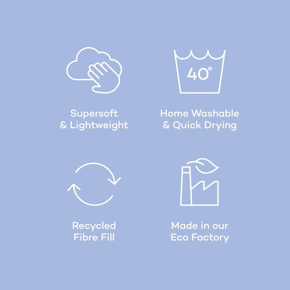 Přikrývka Night Lark Super King 6 Tog Jaro Léto - Modrá zahrada Super měkký přikrývka Lehký Pratelný v pračce Rychleschnoucí Povlečení Vše v jednom Oboustranné přikrývky a přikrývky Naty Shop