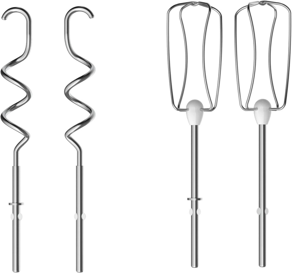 Ruční mixér Tefal HT650E Power Mix Silence | 600 Watt | Regulátor otáček | Turbo-Und Auswurf-Funktion | Motor pro extrémní volný čas | Vč. 2 Rührbesen Und 2 Knethaken | Pšeničná kuchyně Naty Shop