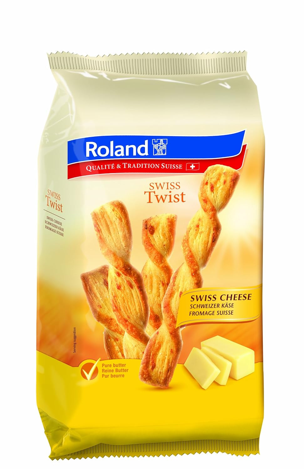 Swiss Twist Schweizer Käse 100 g, balení 12 ks (12 x 100 g)