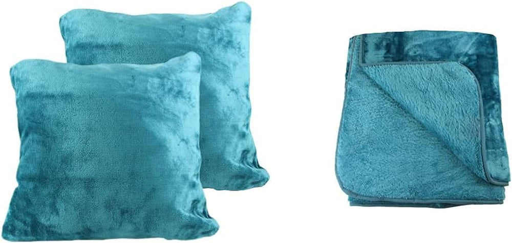 Amago - Pohodlná přikrývka, kašmírový vzhled, 220 X 240 Cm - antracit Postele a přikrývky Amago Petrol Pohodlná přikrývka + povlak na polštář 130 X 170 Cm