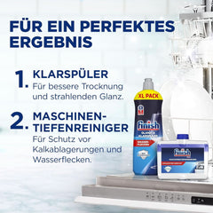 Finish Classic práškový mycí prostředek - bezfosfátový mycí prostředek do myčky nádobí - 6,5 kg velké balení (5 x 1,3 kg) Naty Shop kuchyňské čisticí prostředky