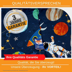 Dětské povlečení Aminata Kids, vnější prostor, bavlna Povlečení - dětské Naty Shop