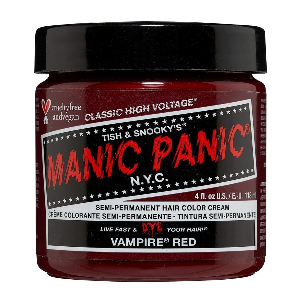 Manic Panic Electric Lizard Classic Cream, vegan, fără cruzime, vopsea de păr verde semipermanentă 118ml