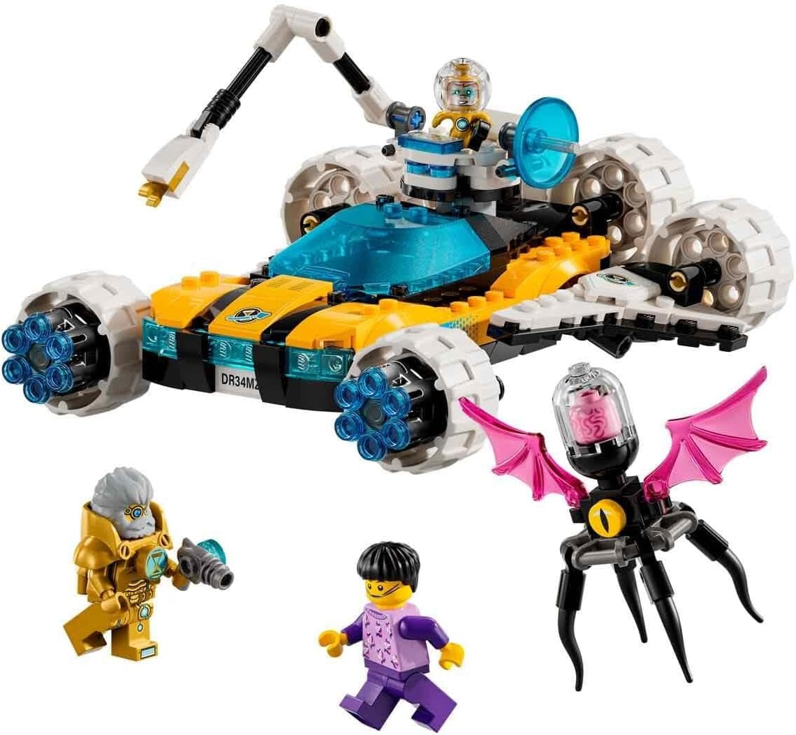 Sada LEGO Dreamzzz 2 v 1 Vesmírná bugina pana Oze nebo raketoplán Obsahuje minifigurky pana Oze, Alberta a Jaydena, vesmírný dárek pro děti 8+ 71475 Stavebnice Besuche den LEGO-Store