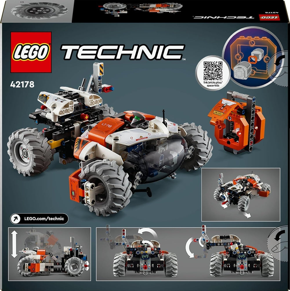 LEGO Technic LT78 Vesmírné dopravní vozidlo, Vesmírná stavebnice pro průzkumné výlety a vesmírná dobrodružství, Nápaditý herní zážitek pro chlapce a dívky, Dárek pro děti starší 8 let 42178 Stavebnice Besuche den LEGO-Store