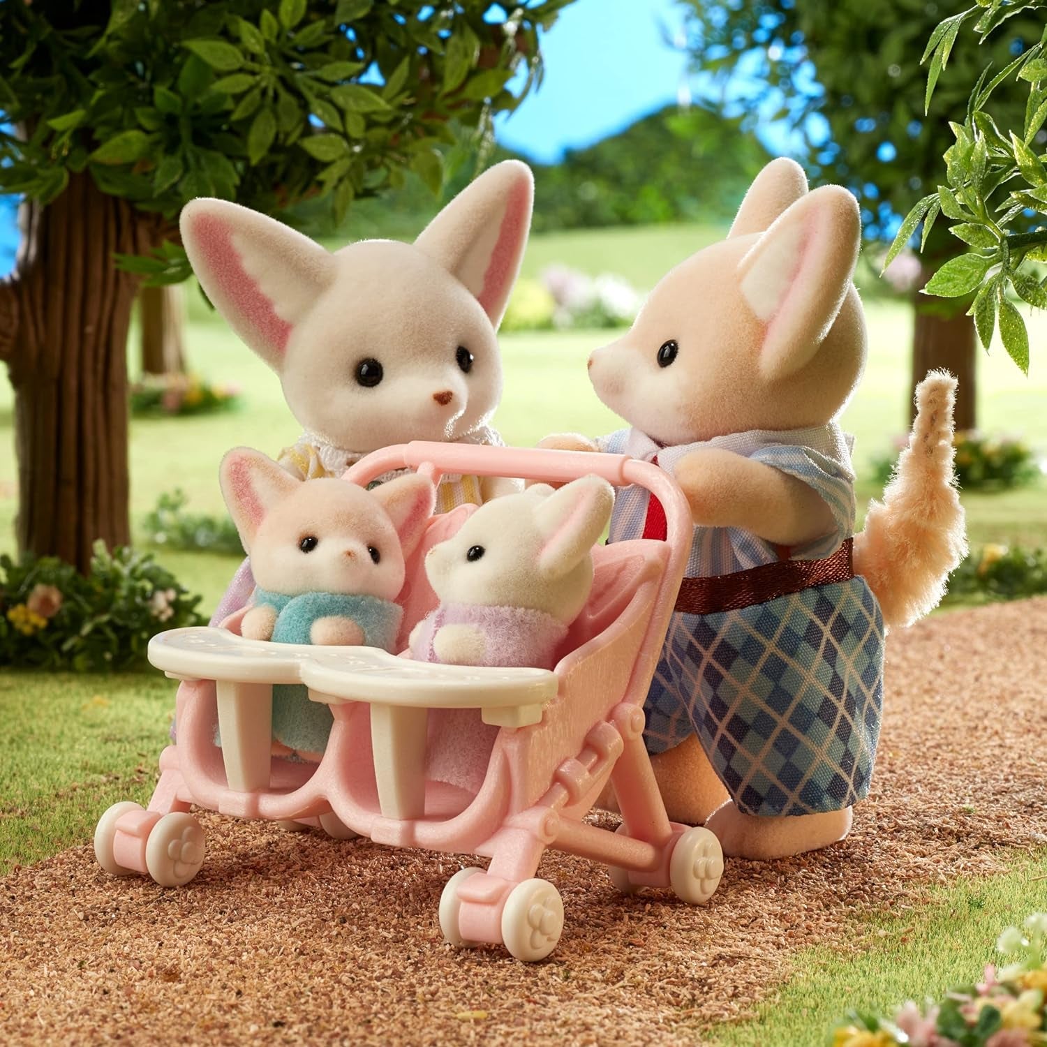 Sylvanian Families L5696 Family Desert Fox Dolls Naty Shop