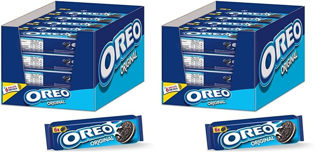 OREO Original – Fursecuri crocante cu cacao și umplutură delicioasă de cremă cu aromă de vanilie – 20 x 66g