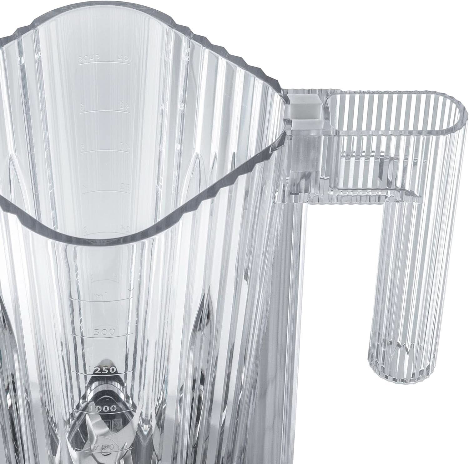 Alessi Plissé MDL09 W - Mixér s odměrnou karafou, termoplastická pryskyřice, Kitchen Naty Shop