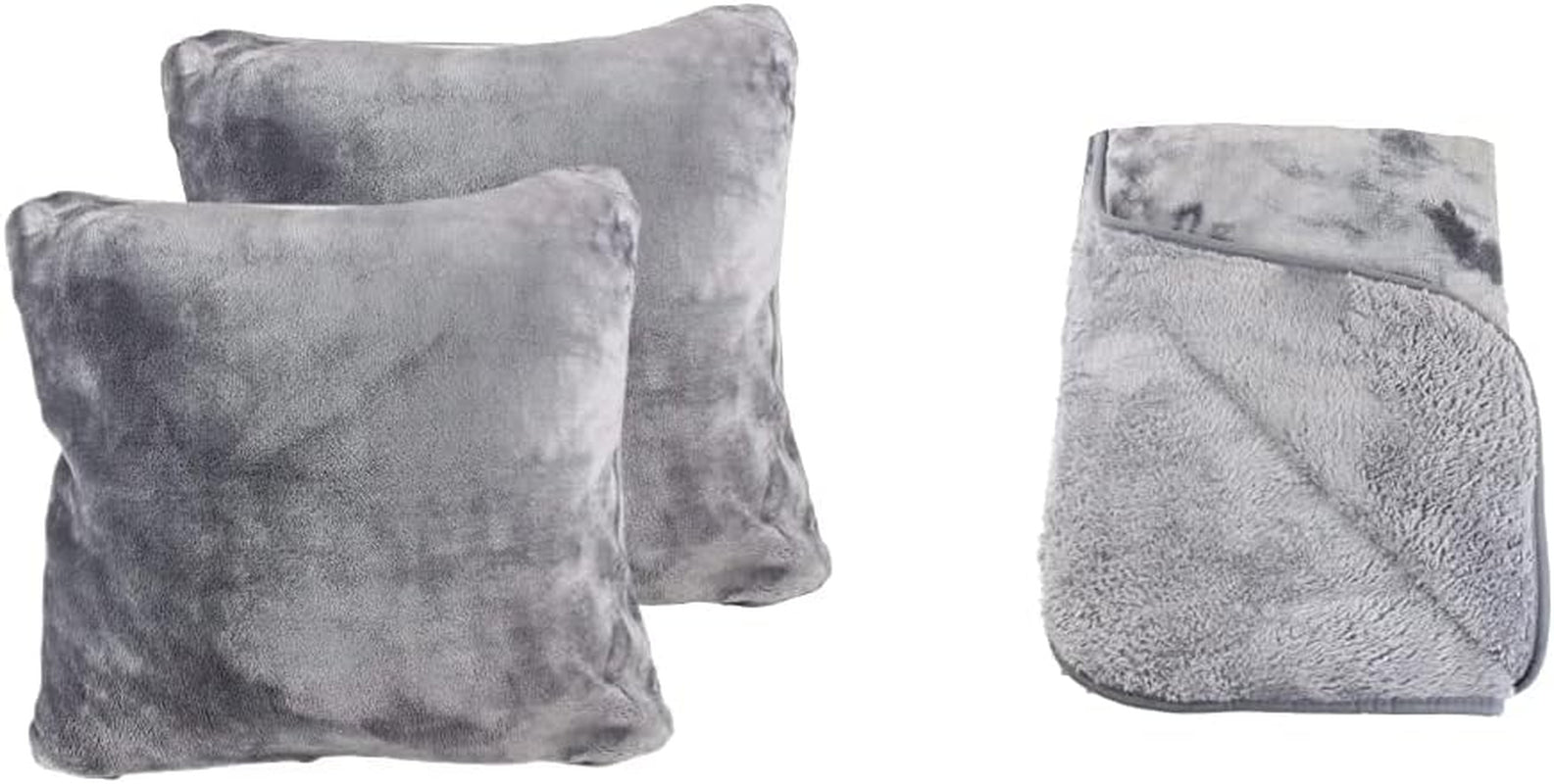 Amago - Pohodlná přikrývka, kašmírový vzhled, 220 X 240 Cm - antracit Postele a přikrývky Amago Antracit Pohodlná deka + povlak na polštář 220 X 240 Cm