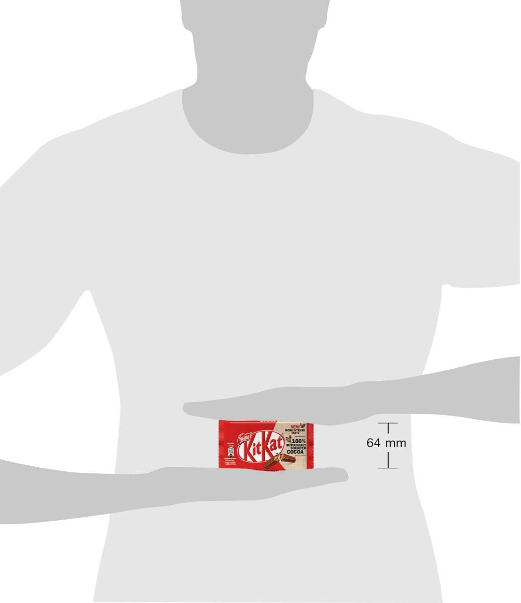 Nestlé klasické čokoládové tyčinky, mléčné čokoládové křupavé oplatkové tyčinky, balení 48 ks (24 x 41,5 g)