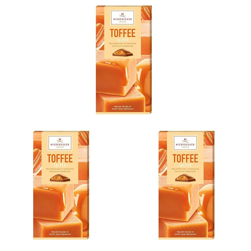 Niederegger pralinková tyčinka 'Toffee Salted' 100g