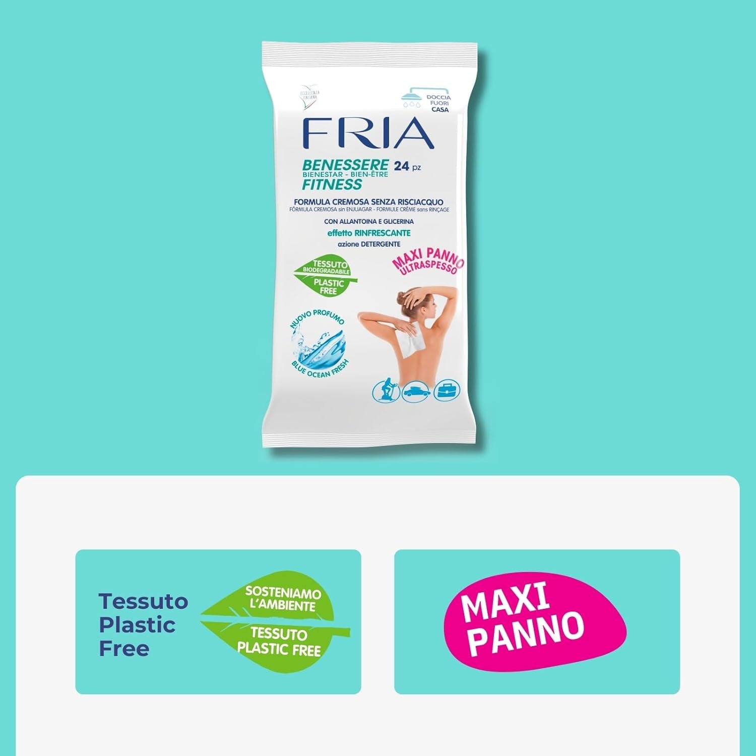 Șervețele pentru bunăstarea corpului 24 de bucăți