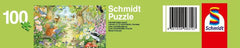Schmidt Spiele 56370 Animale în pădure, puzzle pentru copii, 100 piese Puzzle Naty Shop