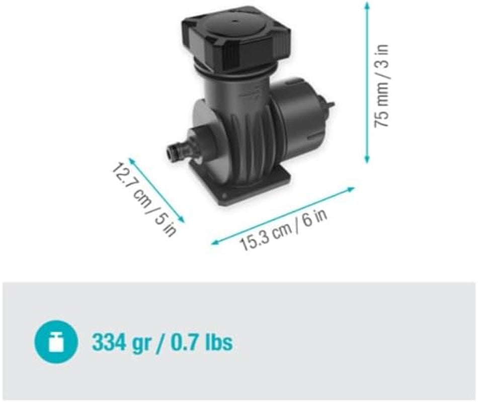 Sistem de irigare Gardena Micro-Drip Basic Unit 2000: Unitate de bază pentru reducerea presiunii, debit de apă aprox. 2.000 l/h, tehnologie de conectare rapidă și ușoară (1354-20)