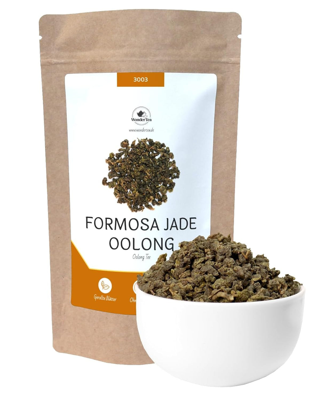 Formosa Jade Oolong, Tung Ting Jade Oolong, ceai semi-fermentat premium cu caracter de ceai verde, ceai taiwanez din Nantou | Wondertea Formosa Jade Oolong Tea (100 g)