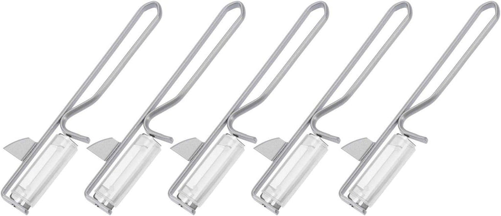 Westmark 106122E1 Peeler, lamă din oțel cromat, inoxidabil Peeler Naty Shop Steel, 5 Stück