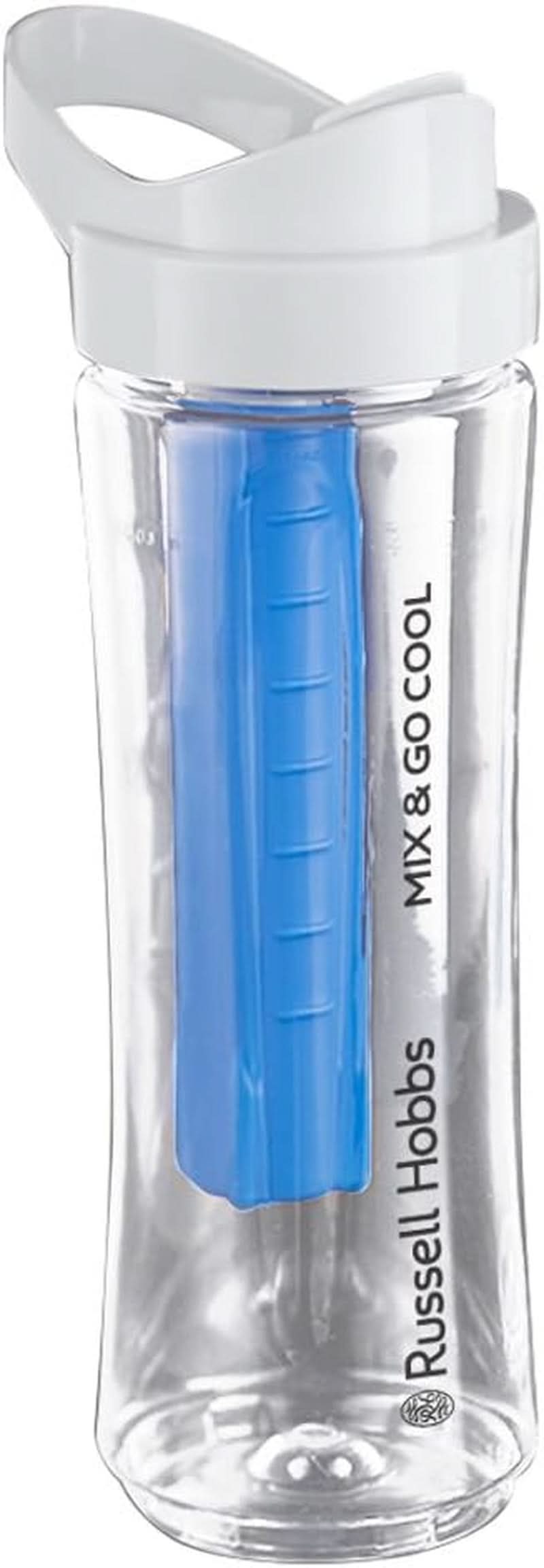 Mixér Russell Hobbs – Stojanový mixér a Smoothie Maker na spuštění [23 500 U/Min Power-Motor] Inkl. 1X Mixbehälter 600 ml (Bpa-Frei, Spülmaschinen- & Bruchfest Inkl. Deckel) Zerkleinerer, Edelstahl, 23472-56 Kitchen Naty Shop Zusatzflasche Mit Kühlakku