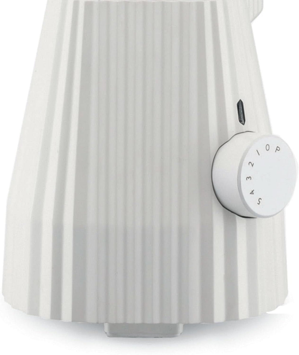 Alessi Plissé MDL09 W - Mixér s odměrnou karafou, termoplastická pryskyřice, Kitchen Naty Shop