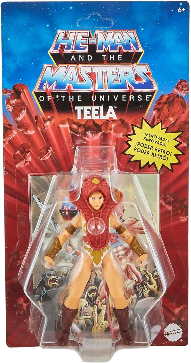 Masters of the Universe GNN91 - Origins Action Figure (14 Cm) Teela, figurină de acțiune pentru joacă și colecționare de la 6 ani Action figures Naty Shop
