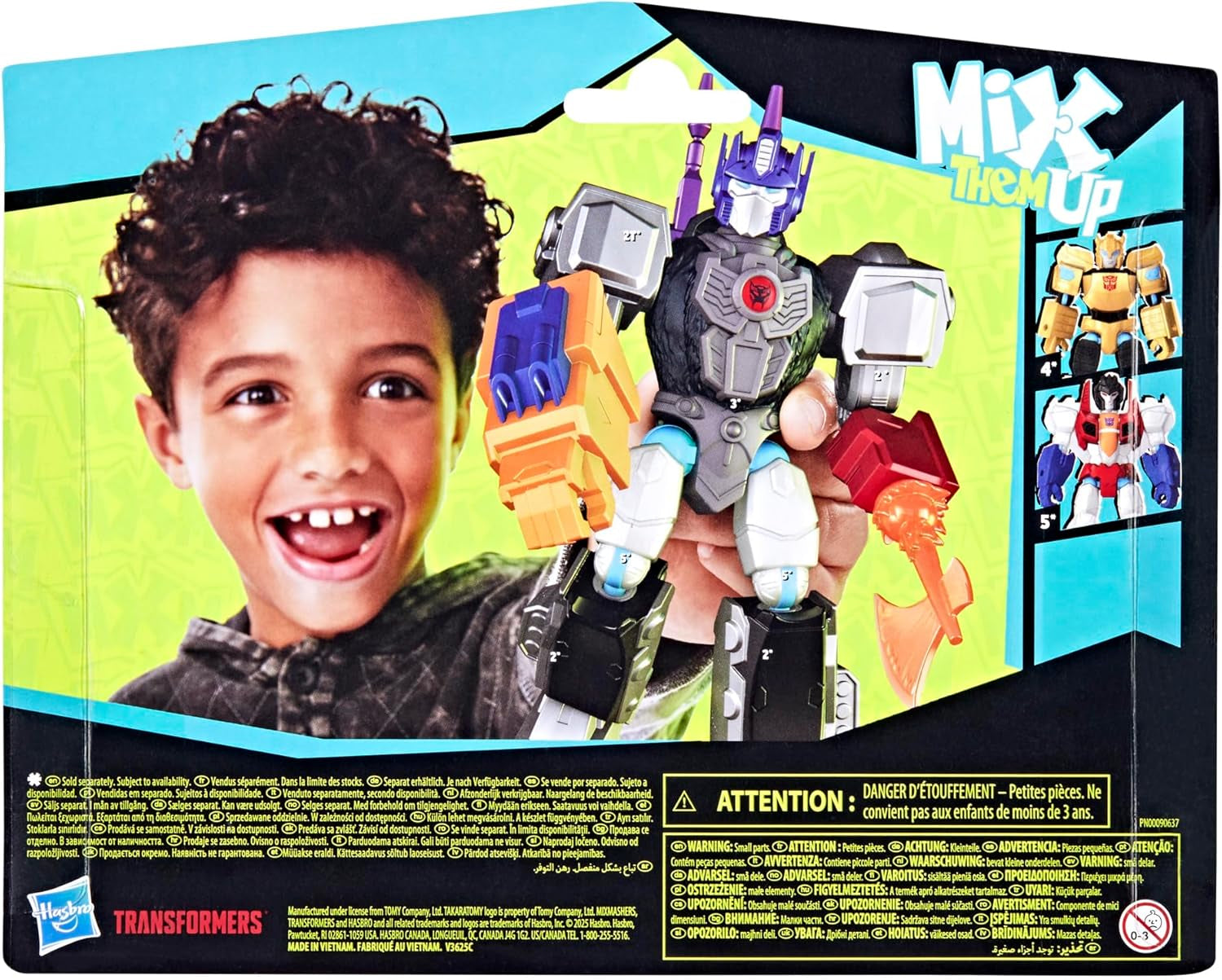 Transformers Mixmashers Optimus Prime Přizpůsobitelné Deluxe akční figurky a příslušenství Akční figurky Naty Shop