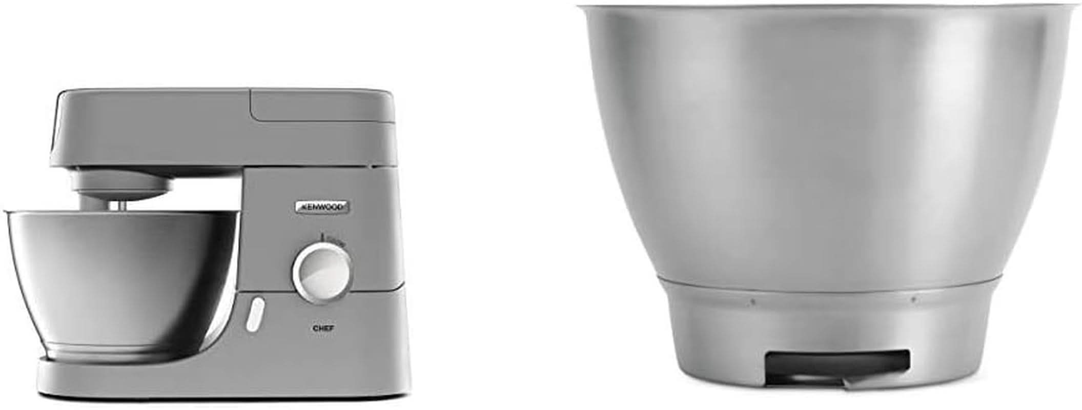 Kuchyňský robot Kenwood Chef KVC3110S, 4,6l nerezová mixovací mísa Mother & Baby Naty Shop Chef 4,6L 1000W mixovací mísa Balení