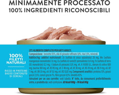 Cat Natural Thunfisch, Katzenfutter nass im eigenen Saft, 8 x 6 Dosen x 50 g