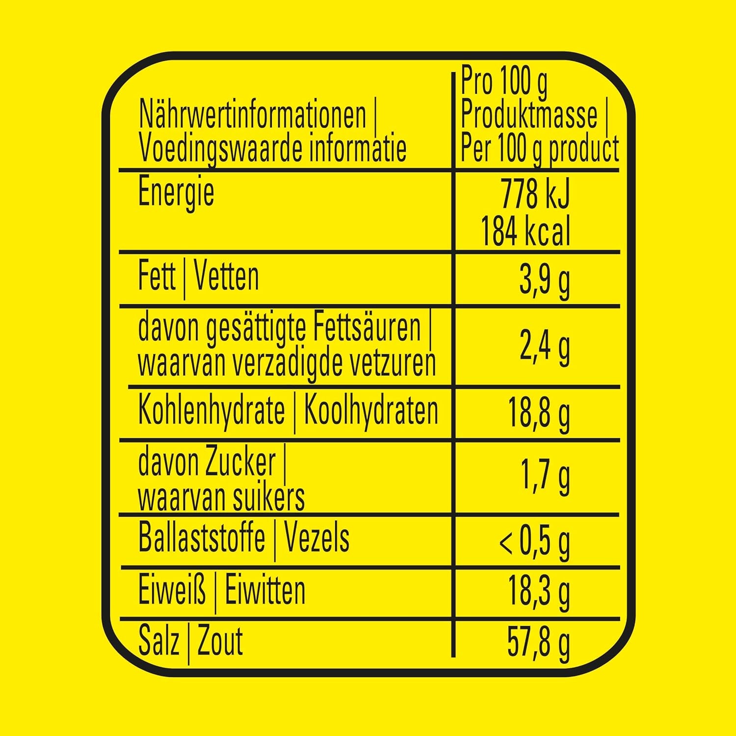 Maggi Professional Fondor Universal-Würzmittel o.k.A., veganské Würzmischung, 1er Pack (1 x 900g Gastro Box)