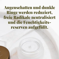 Nordic Cosmetics, Cremă de ochi vegană împotriva ridurilor și a cearcănelor cu acid hialuronic, 10ml Cosmetice si Infrumusetare Naty Shop