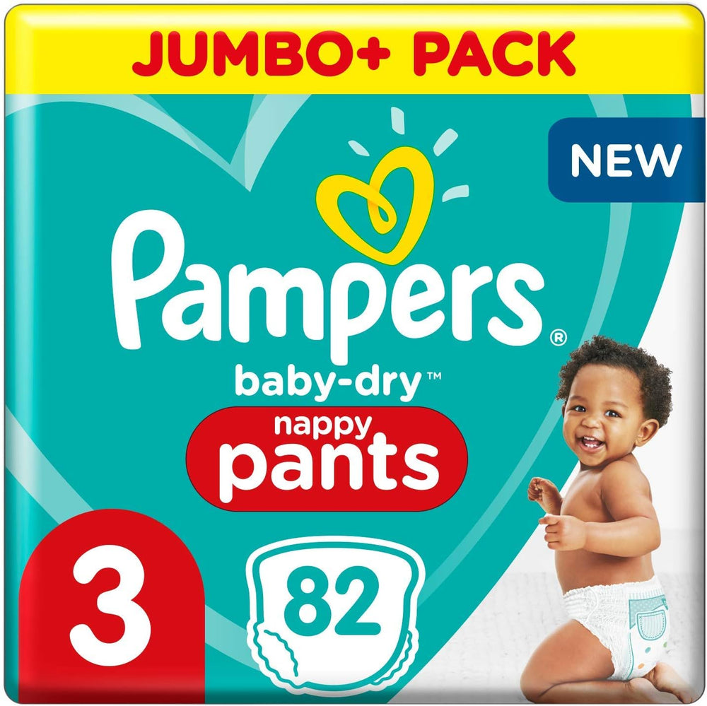 Plenky Pampers 81657566 Baby-Dry Pants, bílé