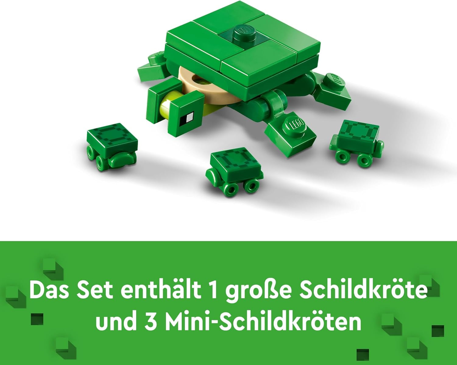 LEGO Minecraft The Turtle Beach House Toy House s doplňky pro dívky a chlapce od 8 let, sada se zvířátky a postavami z videohry, dárek pro hráče 21254 Stavebnice Besuche den LEGO-Store
