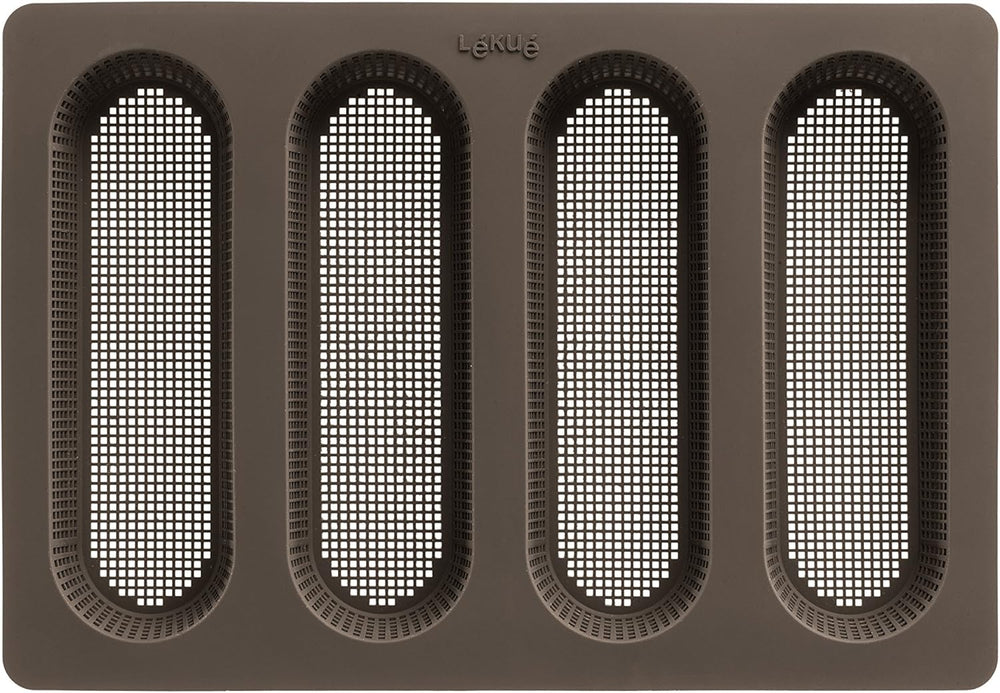 Lékué-Brotbackset, silikon, hnědý, 30 x 25 x 15 cm (3000085SURM017)