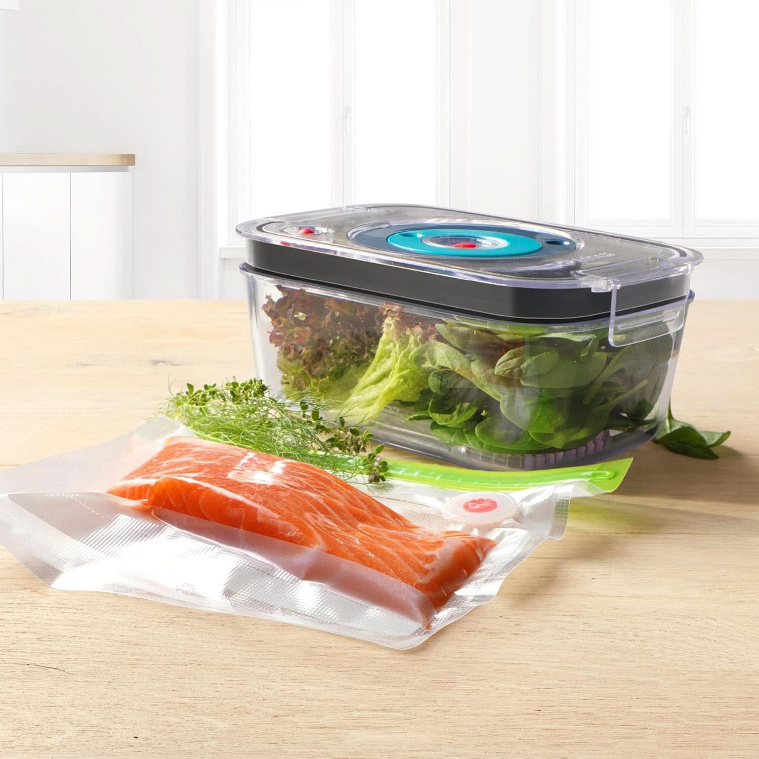 Bosch Stabmixer Ergomixx MS6CB61V1, Vakuum-Funktion, Edelstahl-Mixfuß, Mix- Und Messbecher, Vakuum-Pumpe, Vakuum-Beutel, Vakuum-Frischhaltedose, 12 Stufen plus Turbo, 1000 W, Schwarzty Shoprazit