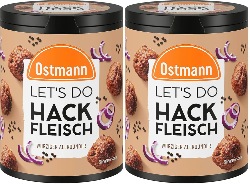 Ostmann Gewürze - Let's Do Fisch Allrounder | Gewürzsalz für Bratfisch, Flammlachs und Meeresfrüchte | Würziger Allrounder s hořčicí, citronem a koprem | 85 g v recyklované tyči Metalldose