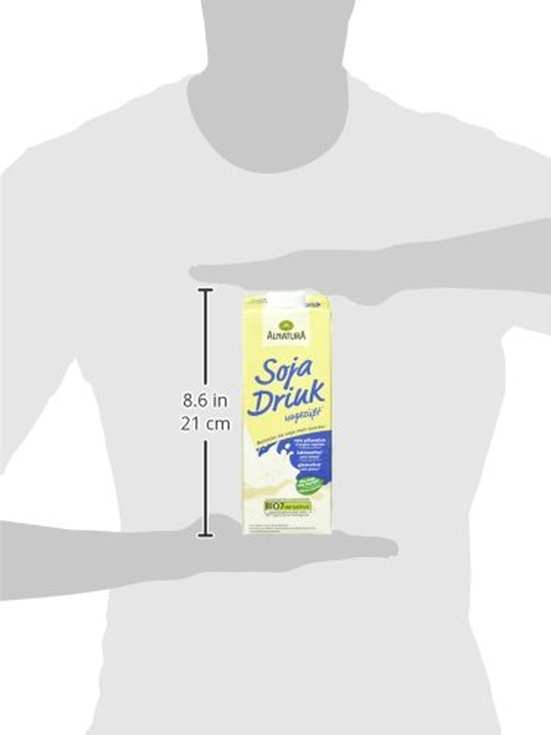 Bio Sojadrink, nemastný, bezlepkový, bez laktózy, vegan, 8er Pack (8 x 1 kg)