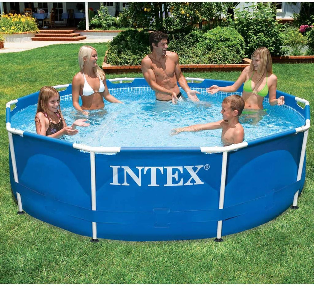 Intex 28202GN nadzemní bazén s kovovým rámem - Ø 305 x 76 cm, modrý