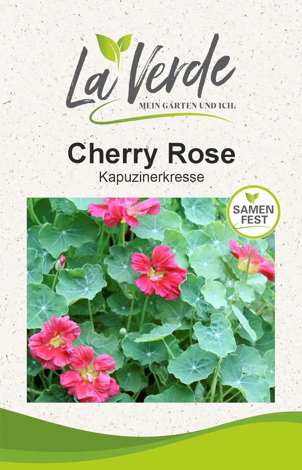 La Verde MOJE ZAHRADA A JÁ. Tagetes Bonita Mix květinová semínka na cca. 100 rostlin, dlouho kvetoucí měsíčky, dvojité květy, semena bez GMO