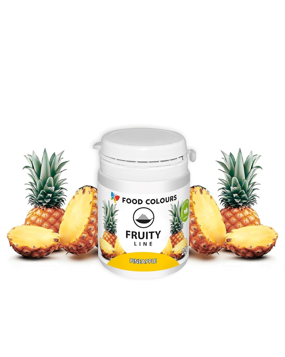 Coloranți alimentari pudră colorant natural Fruity Line BLUEBERRY 20G pudră colorantă naturală pentru creme glazură burete aluat sub formă de pudră colorant alimentar pentru băuturi jeleuri