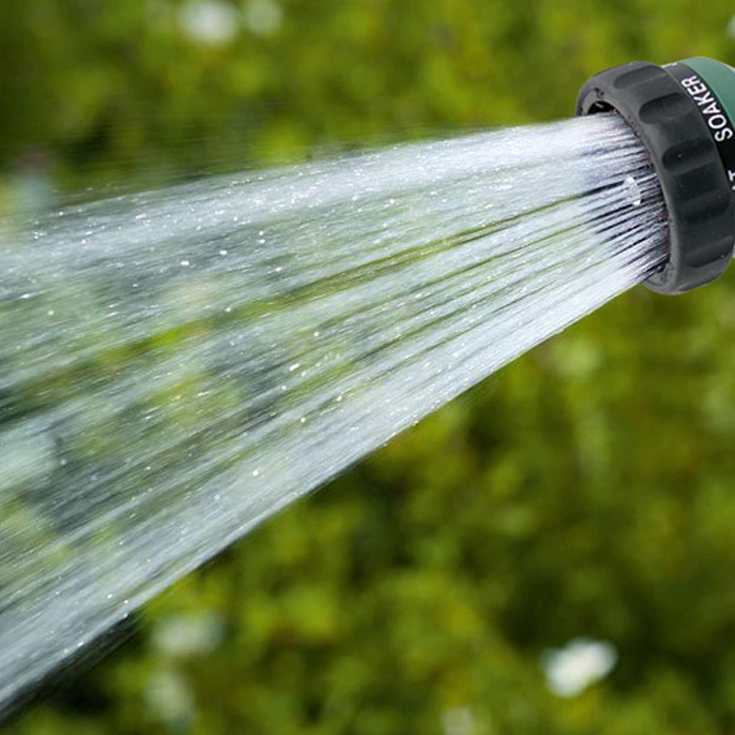 Furtun de grădină C2107N2 cu 7 forme, 15 m, verde